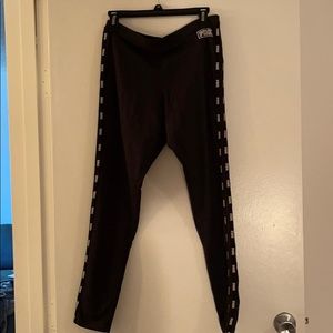 Size large black women’s victoria secret leggings